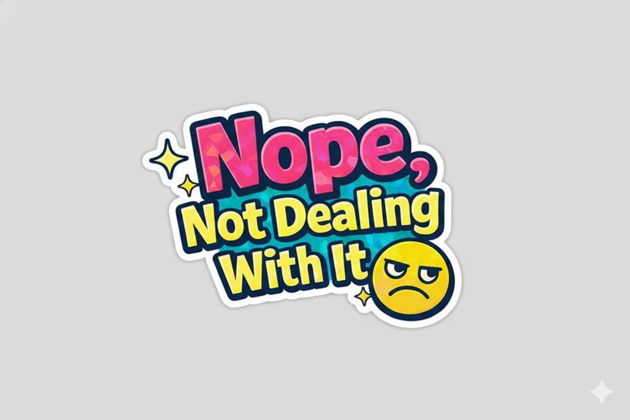 NEGATIVITEA™ SASSY STICKERS