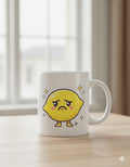 Negativitea "Sour Puss" Lemon Mascot Mug